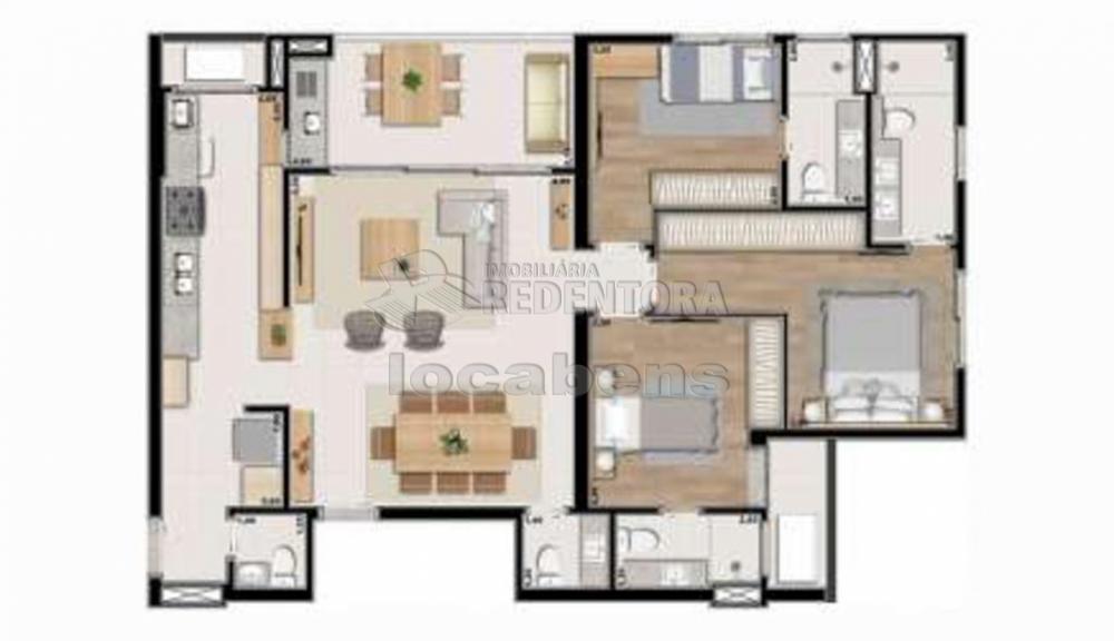 Sao Jose do Rio Preto Apartamento Venda R$968.000,00 3 Dormitorios 3 Suites Area construida 123.44m2 Sao Jose do Rio Preto Apartamento Venda R$968.000,00 3 Dormitorios 3 Suites Area construida 123.44m2
