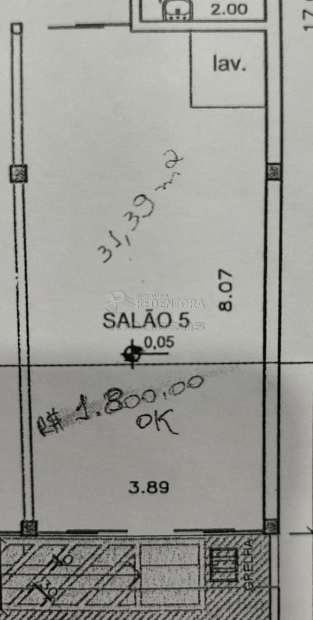 Alugar Comercial / Salão em São José do Rio Preto R$ 1.600,00 - Foto 5