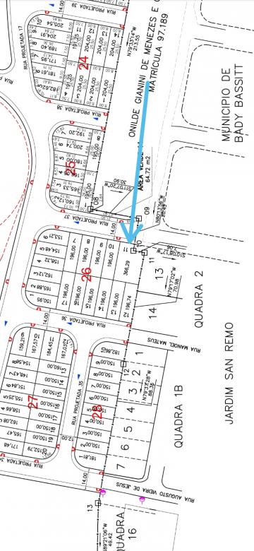 imagem 2 - Terreno 366,29m² San Remo Bady Bassitt imagem 2 - Terreno 366,29m² San Remo Bady Bassitt