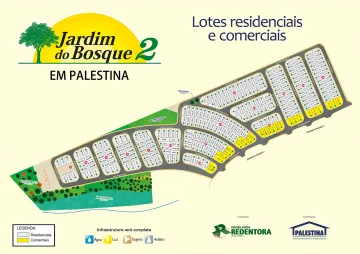 Palestina Joaquim Jose Soares Terreno Venda R$37.000,00  Area do terreno 294.45m2 