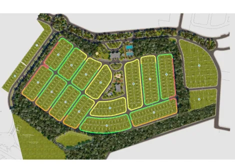 imagem 2 - Botanic Residence - Frente área de lazer, lote de 13,50 x 30 metros, com 405m² de área total, lado sombra da quadra. imagem 2 - Botanic Residence - Frente área de lazer, lote de 13,50 x 30 metros, com 405m² de área total, lado sombra da quadra.