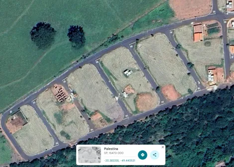 imagem 1 - Terreno em Palestina - SP de esquina imagem 1 - Terreno em Palestina - SP de esquina