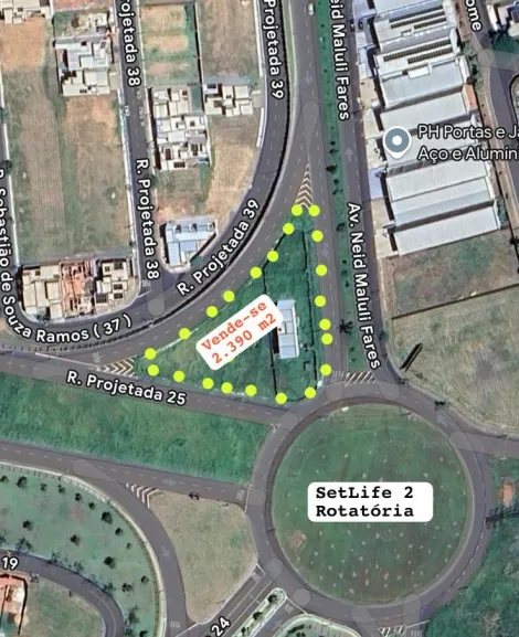 Mirassol Setlife Mirassol Area Venda R$5.990.000,00  Area do terreno 2390.00m2 