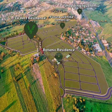 imagem 3 - Terreno em Condomínio  -  Le Vert Residence imagem 3 - Terreno em Condomínio  -  Le Vert Residence